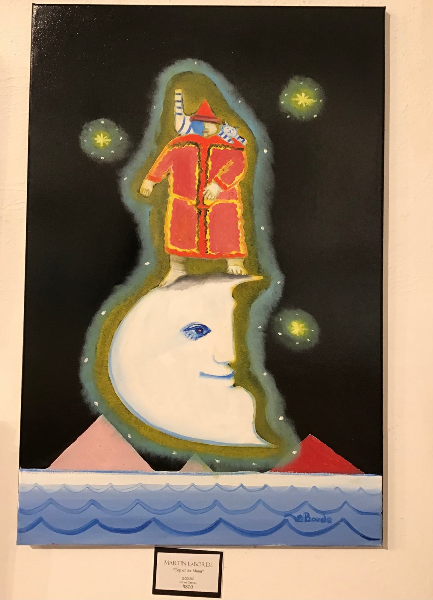 "Top of the Moon with Cat"