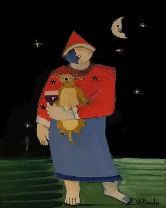 “A Glass of Wine and a Hug from Sugar”