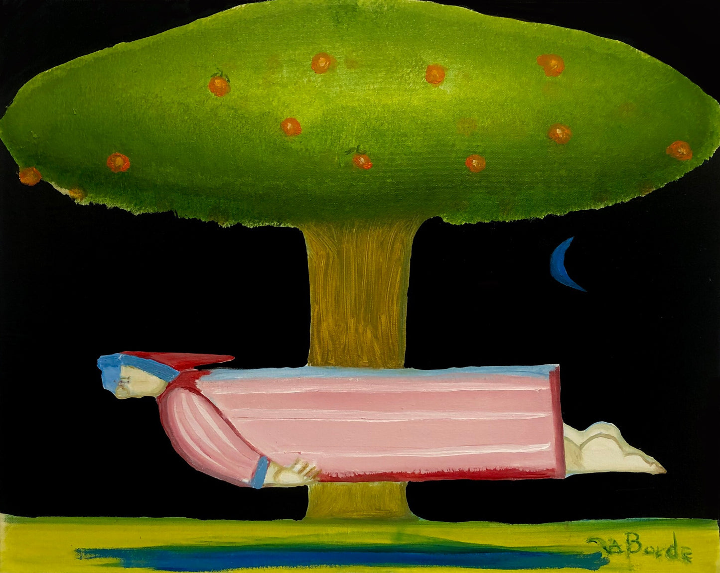 Bodo Flew Under the Orange Tree