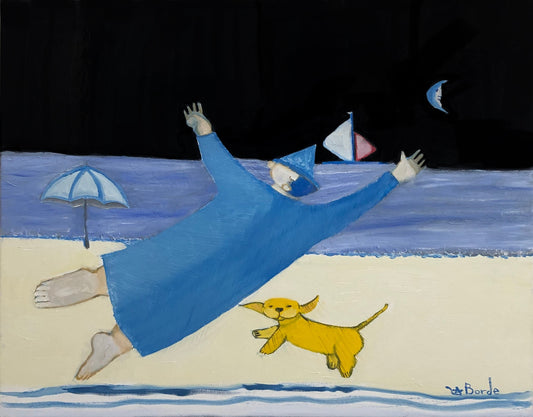 Just Saying Hi On the Beach