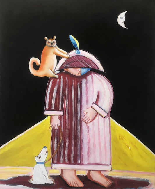 Red Shadow On the Ground, White Moon in the Sky. Bodo’s Magic is All Around