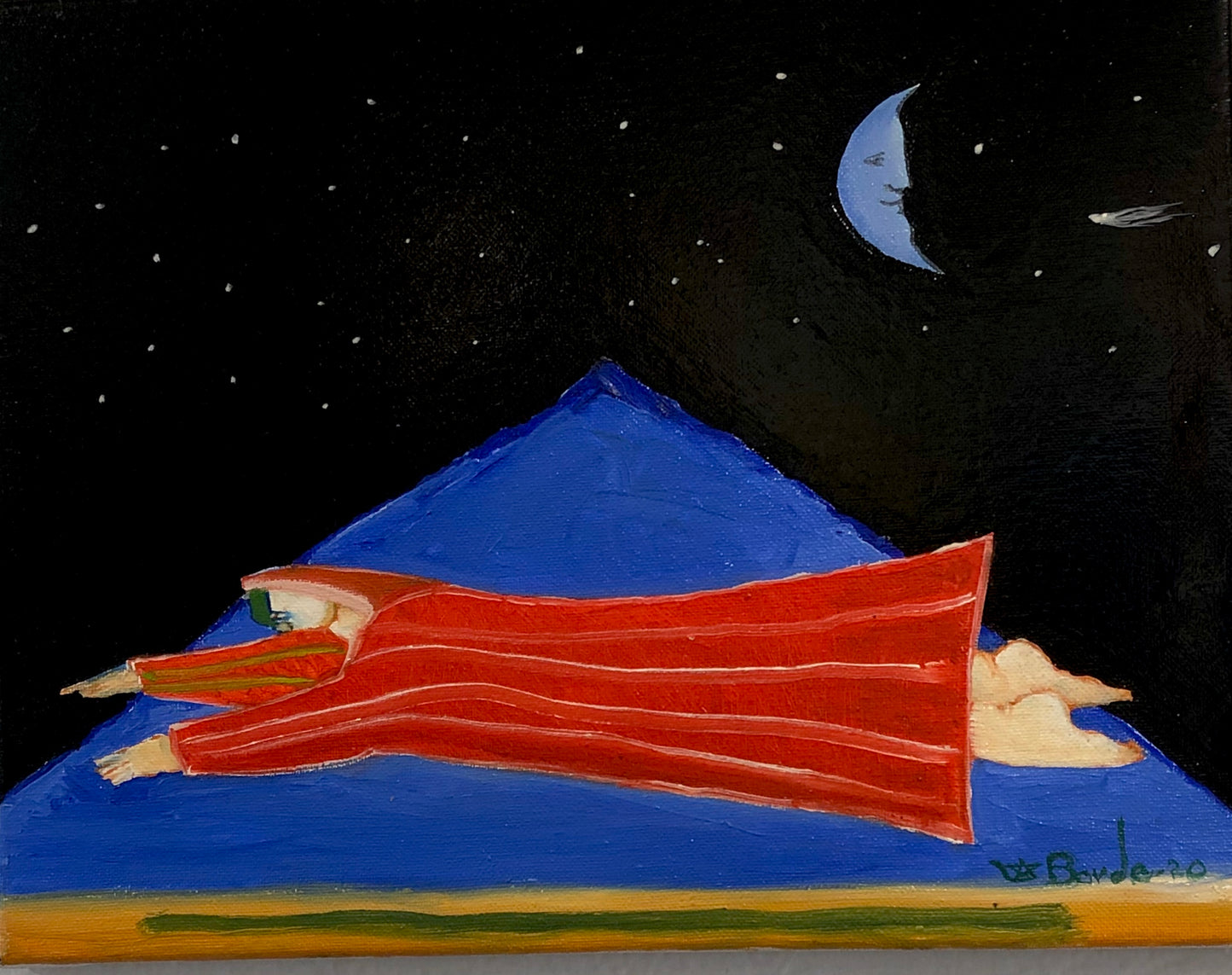 “Sailing Across the Blue”