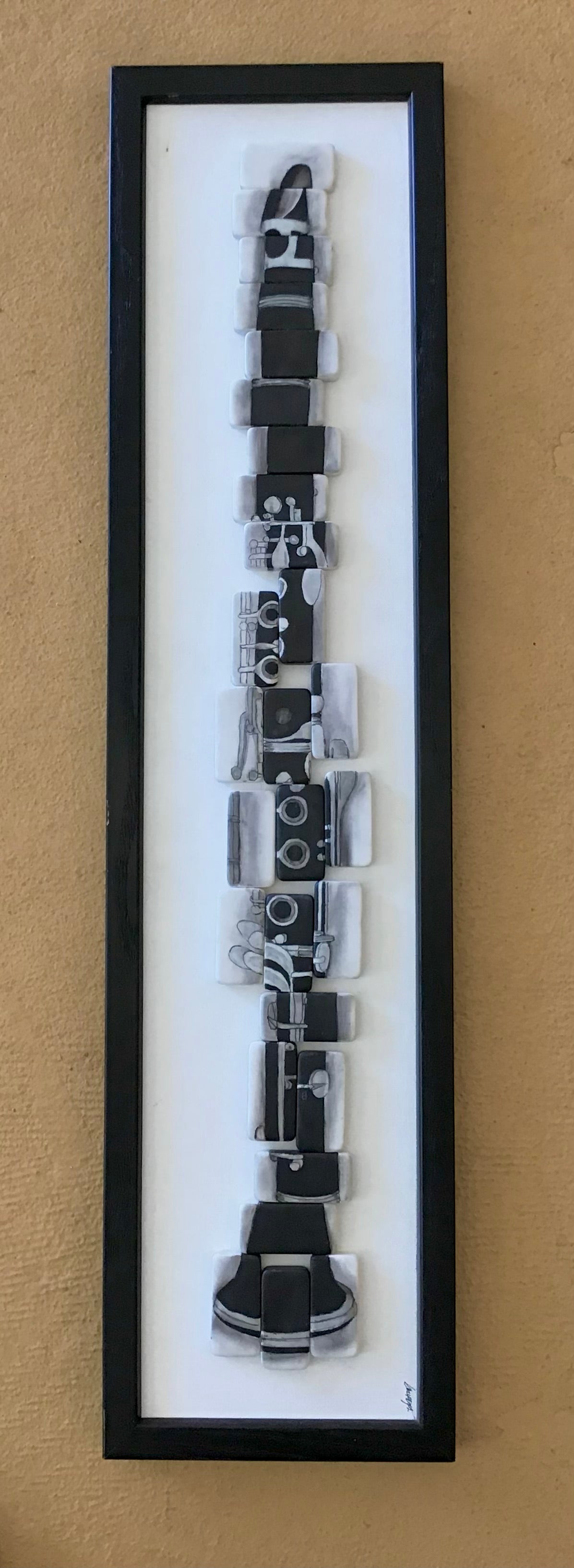 "Clear Toned Clarinet" (7"x29")