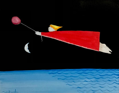 "Bodo's Balloon Race" (16x20)