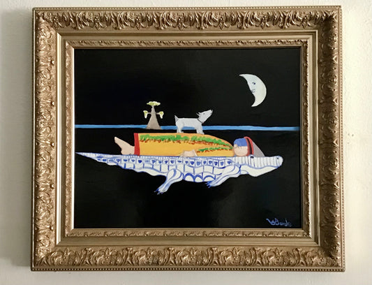 "Sugar Had a Conversation" (16x20)