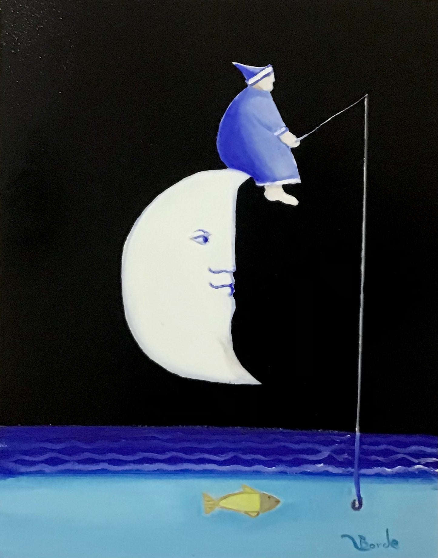 “Fishing For a Line...Bodo Says” 🎁