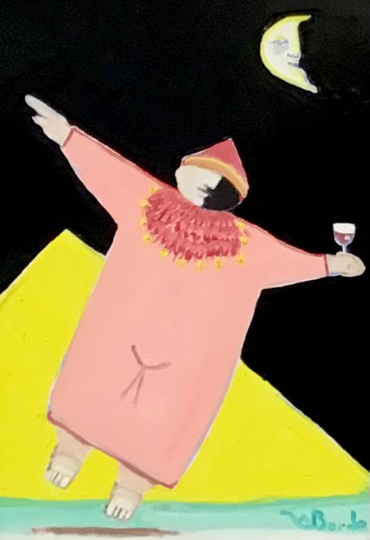 “Bodo at Play with Vino”