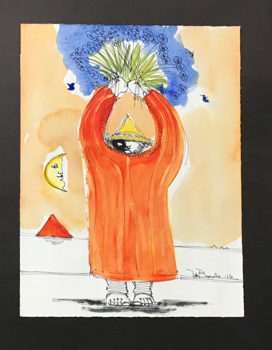 "Desert Flowers" ( 11" x 14.25")