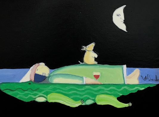 "Sugar and a Glass of Wine Under the Moon"