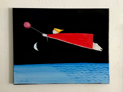 "Bodo's Balloon Race" (16x20)
