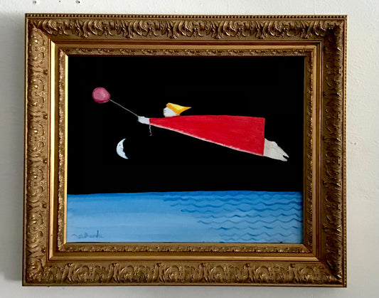 "Bodo's Balloon Race" (16x20)