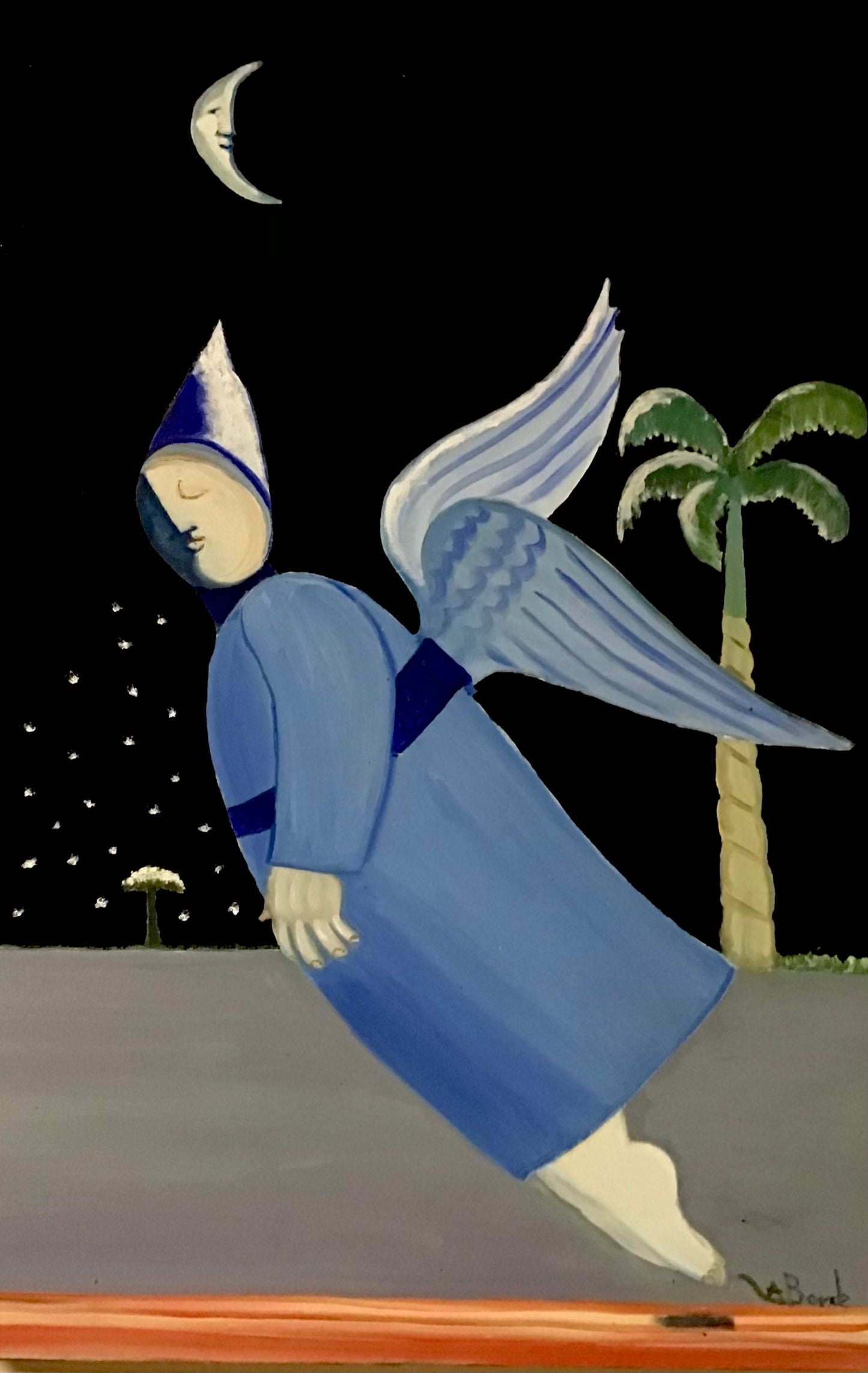 "Levitation with Wings" (24x36)