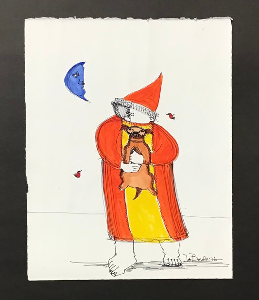 "Humming a Tune to Sugar" ( 11.25" x 14.25")