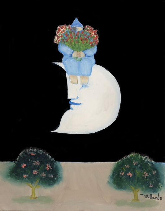 (SOLD) Moon Flowers For You