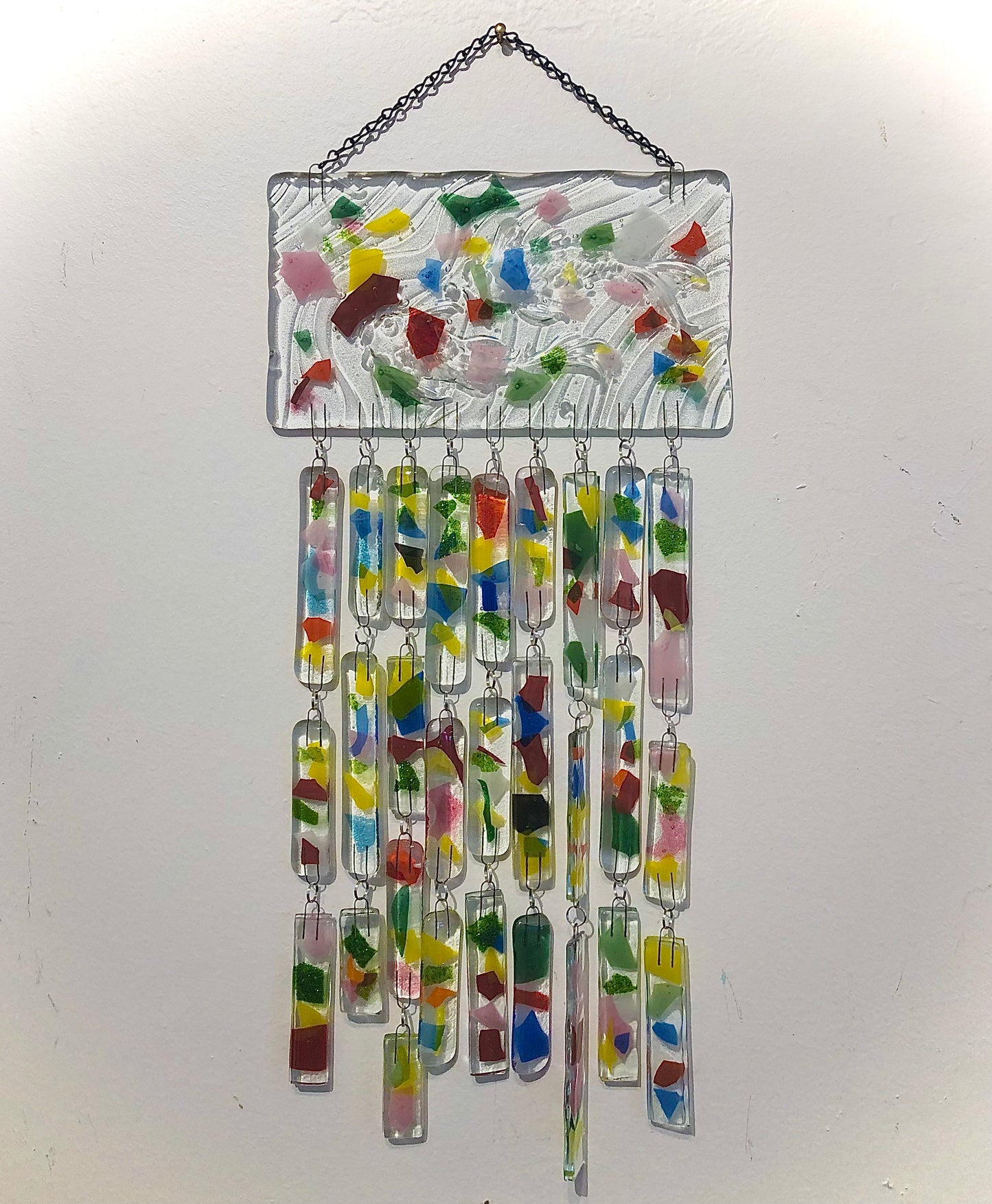 Koi in a Confetti Sea (Wind-chime)