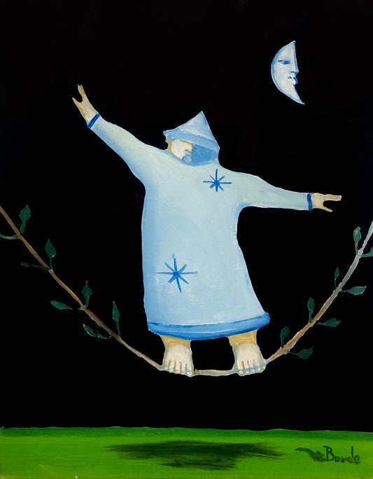 Walking Across A Vine