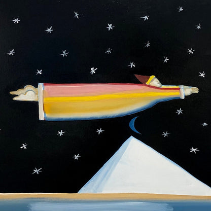 "Bodo Passing Over Big Blue"