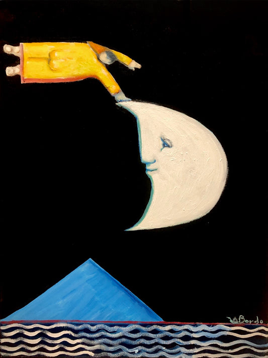 Bodo Touched the Moon and She Said Nothing
