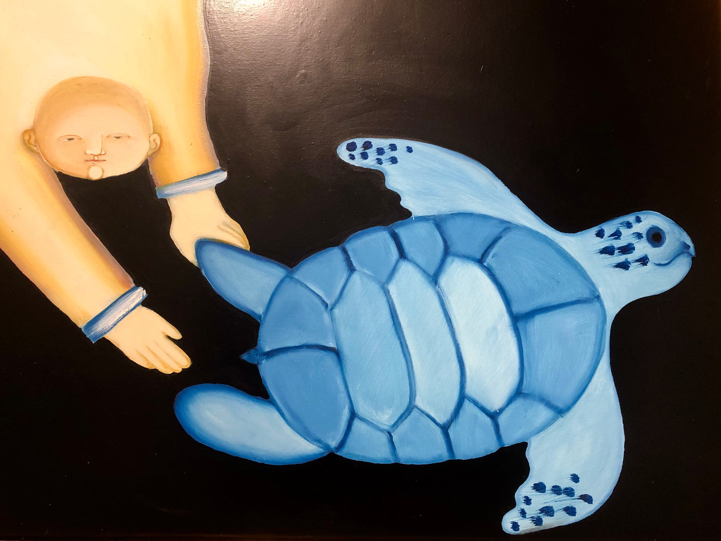 Moon Turtle and I Swam the Tropical Seas From Island to Island and Saw All of Life That Could See”