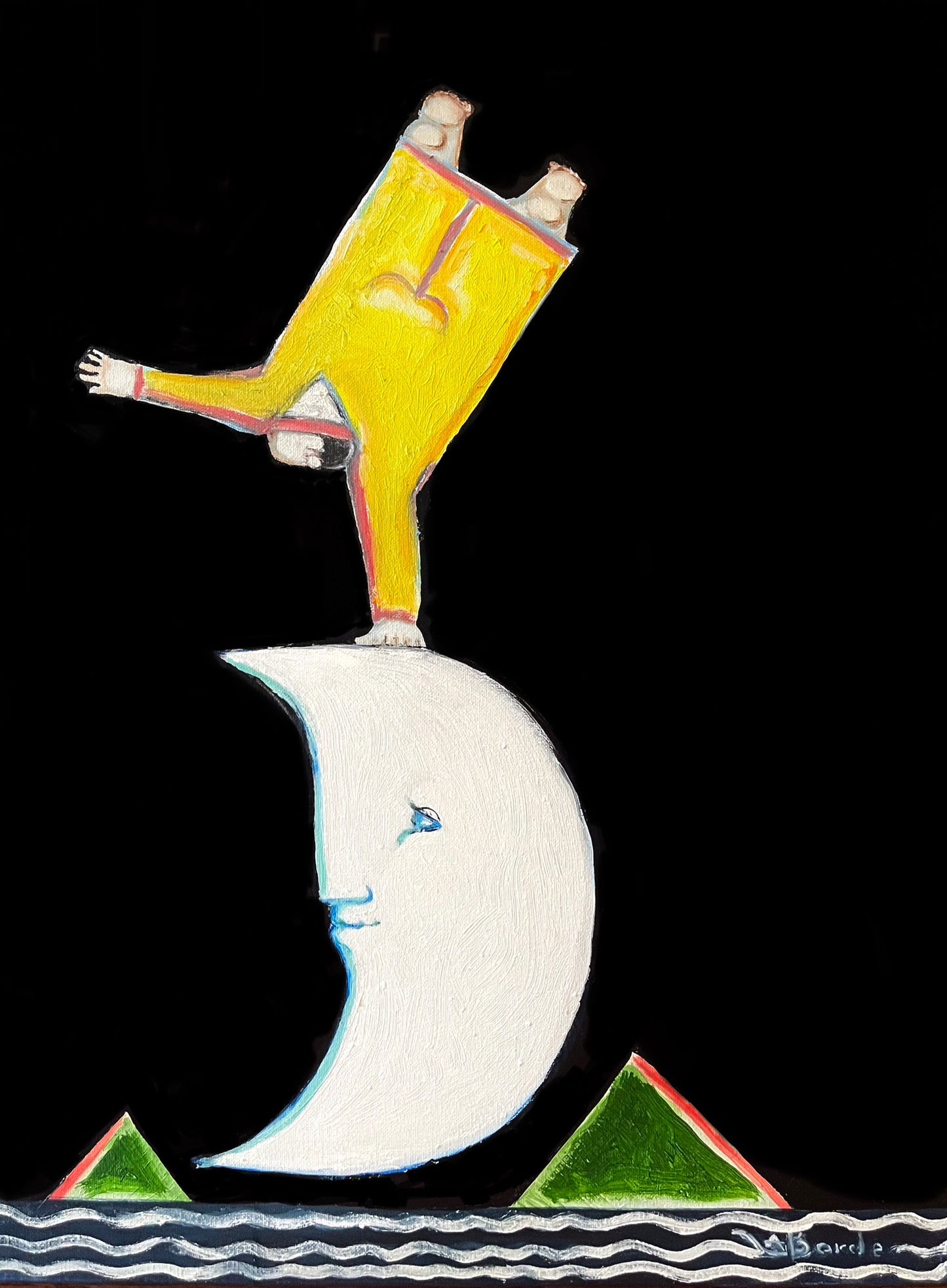 Bodo At Play with Moonie