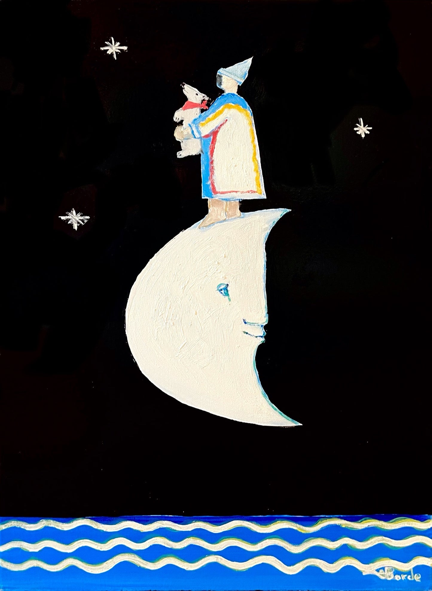 Showing Sweet Sugar the Stars