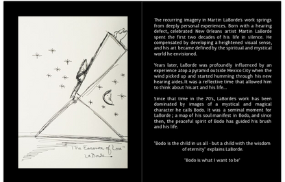 "Martin LaBorde's Bodo" First Book of Drawings