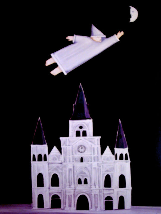 Bodo Reached for the Crescent Moon as St. Louis Cathedral Reached for the Souls in the Sky